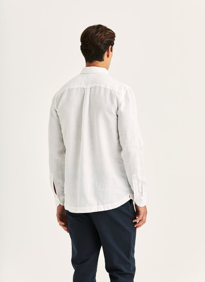 Linen Popover Shirt-Relaxed Fit