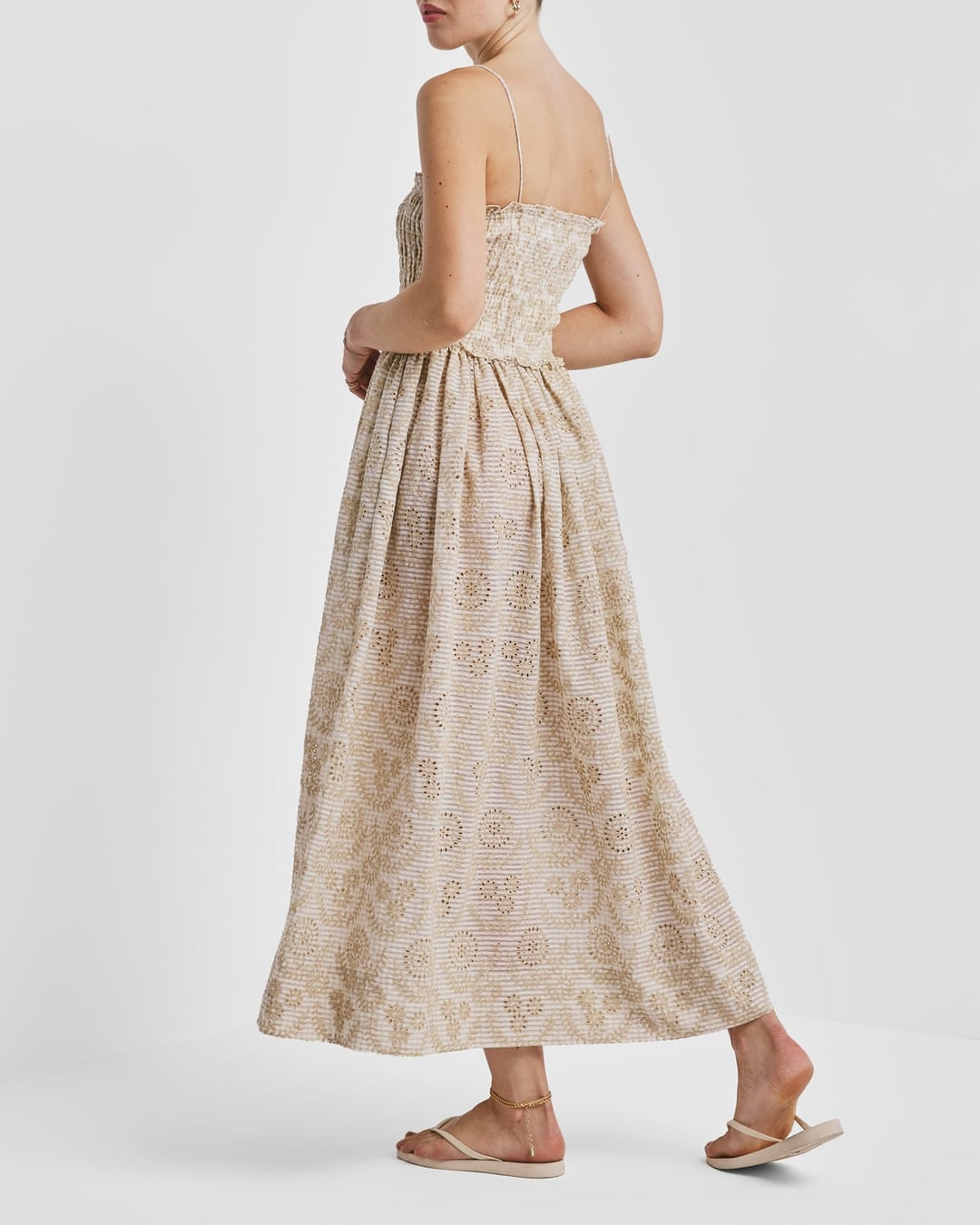 Checks Bandeau Dress