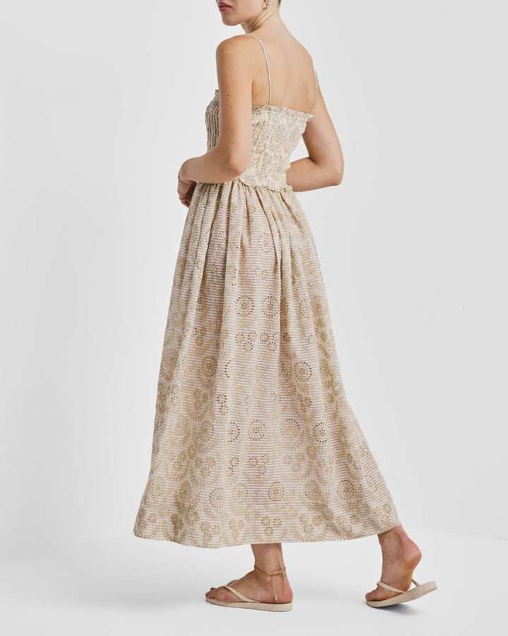 Checks Bandeau Dress