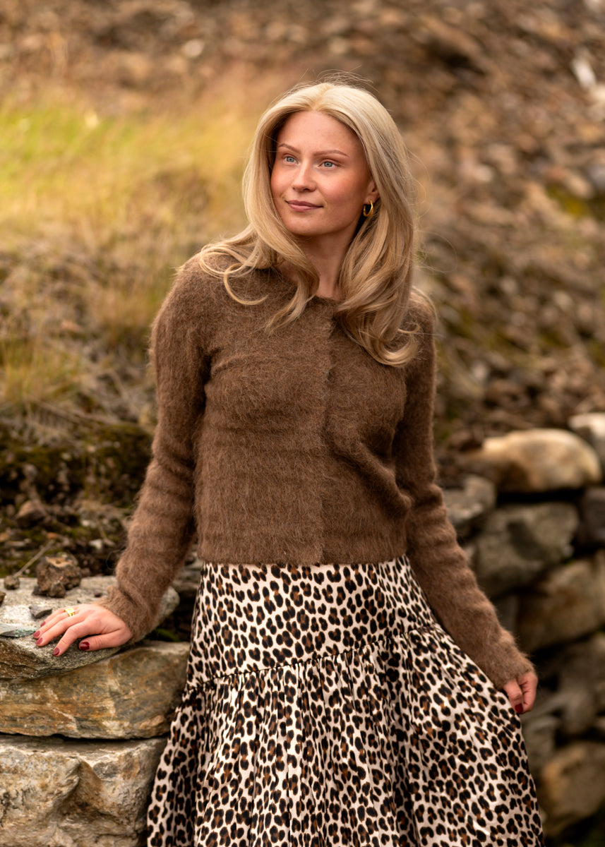 Hairy Knit Jacket