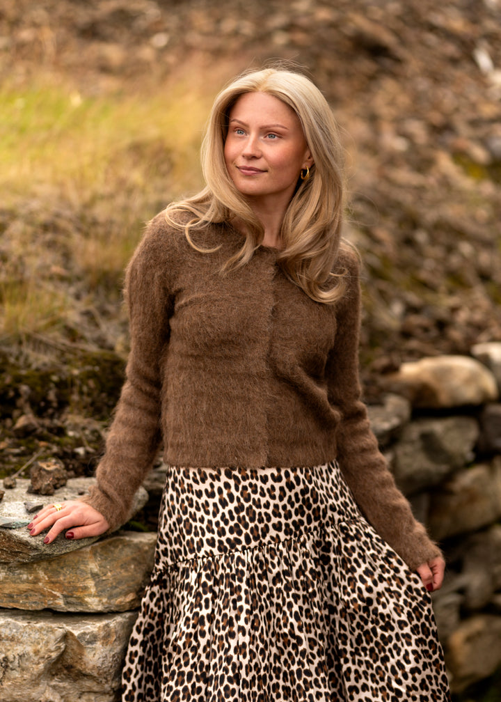 Hairy Knit Jacket