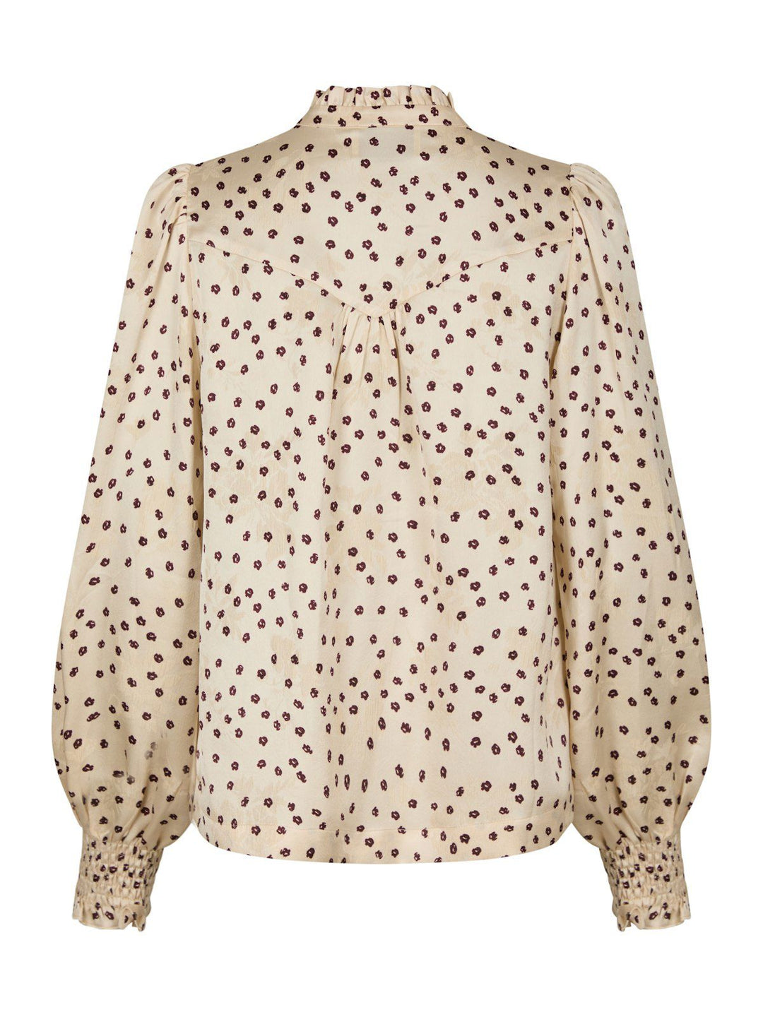 Astrida Flower Jacquard Blouse