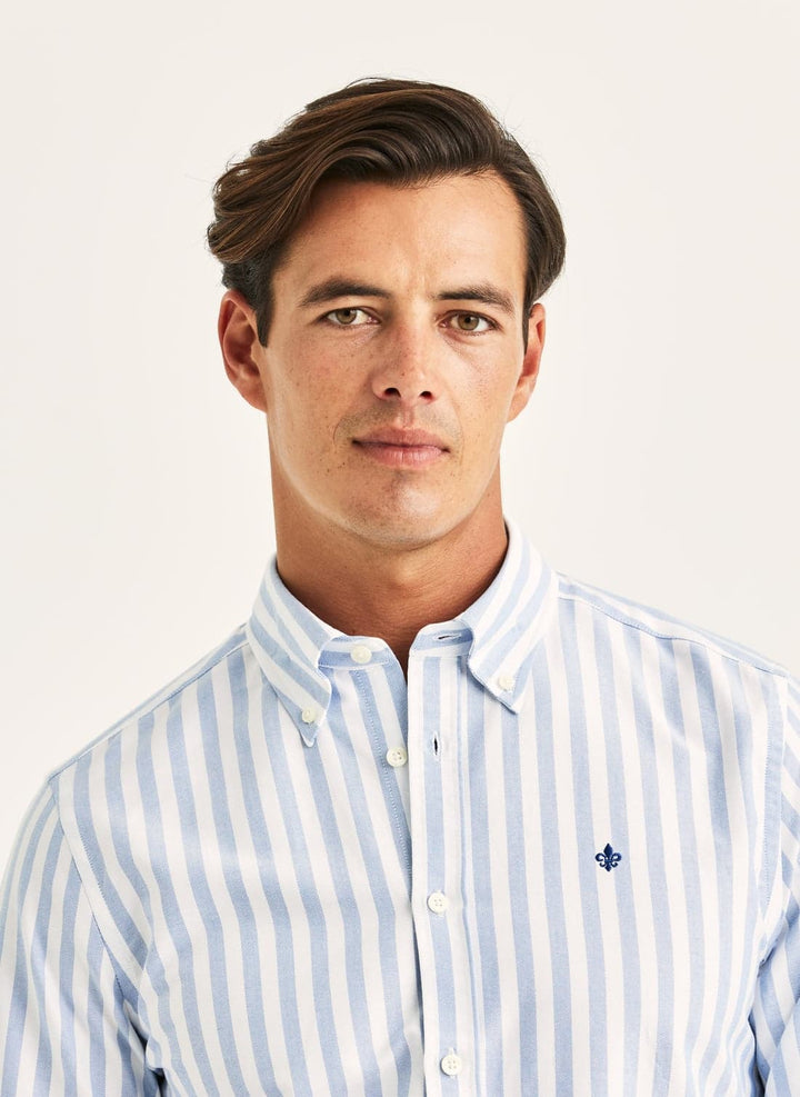 Douglas Oxford Stripe Shirt Slim fit