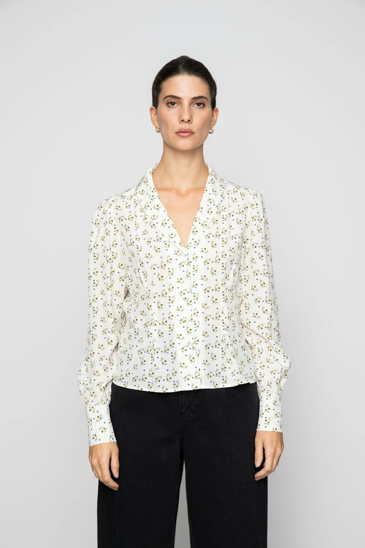 Ylva Print Blouse