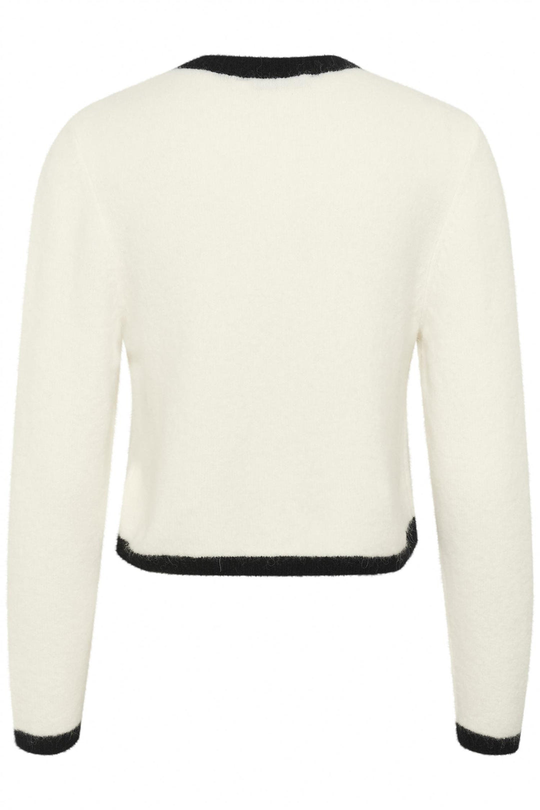 Gzalpha Ls Contrast Cardigan