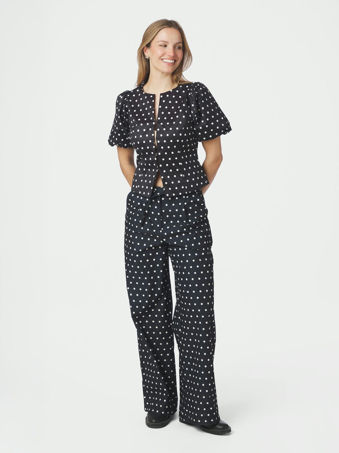 Anela Dot Blouse