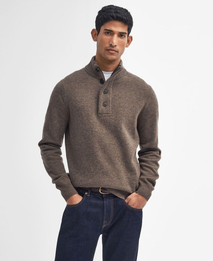 Barbour Essential Patch Half Zip Jumper