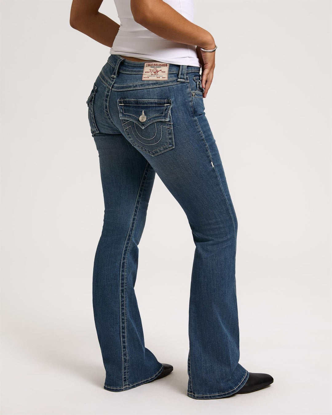 Joey Low Rise Flare Flap