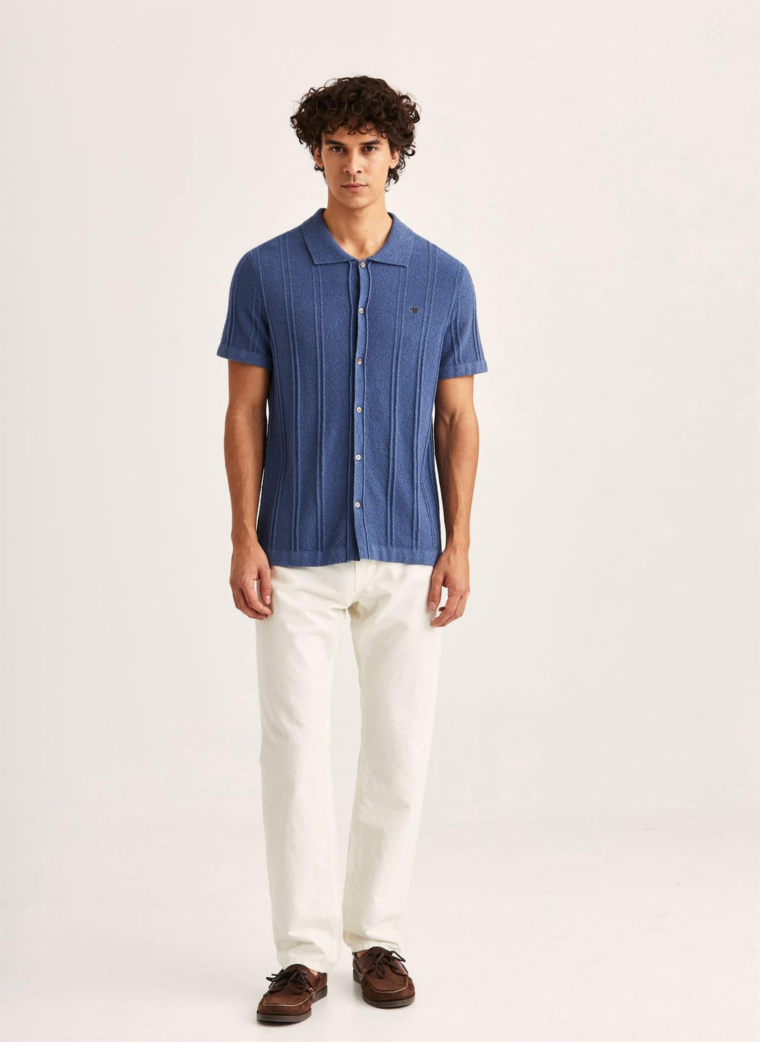 Clayton Knitted Short Sleeve Shirt