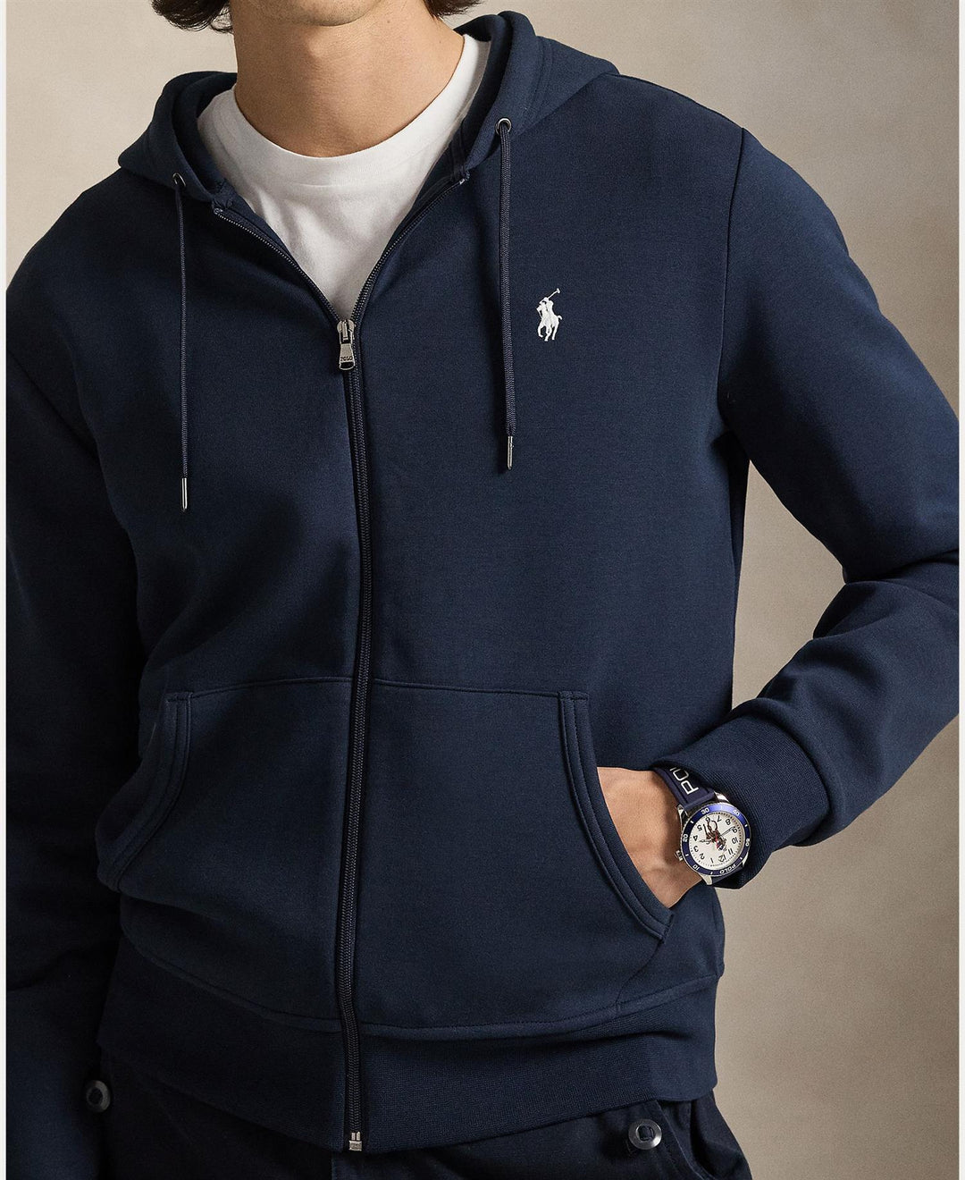 Double-Knit Full-Zip Hoodie
