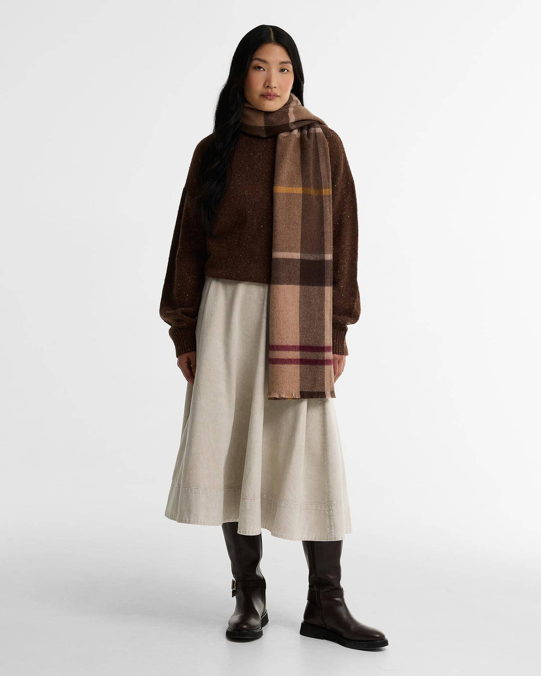 Barbour Rosefield Tartan Scarf