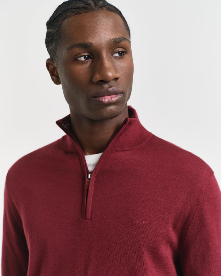 Extrafine Merino Wool Half Zip