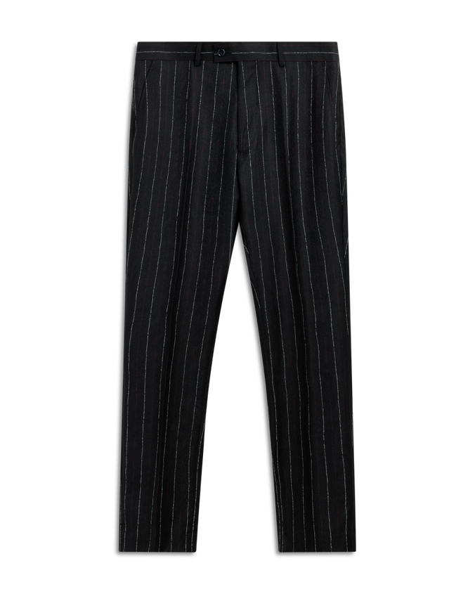 White Red Stripe Pant