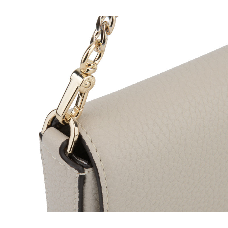 Cowhide leather clutch bag