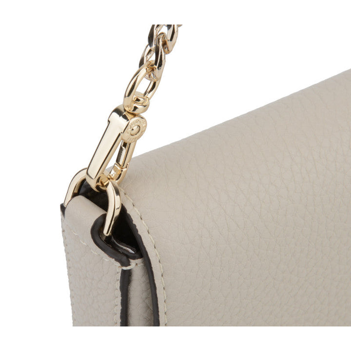 Cowhide leather clutch bag