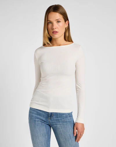 LS Boat Neck Tee