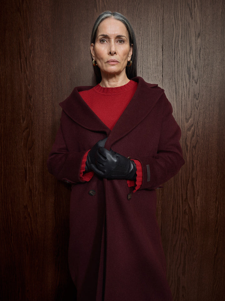 Mmalva Loisa Mock Neck Coat