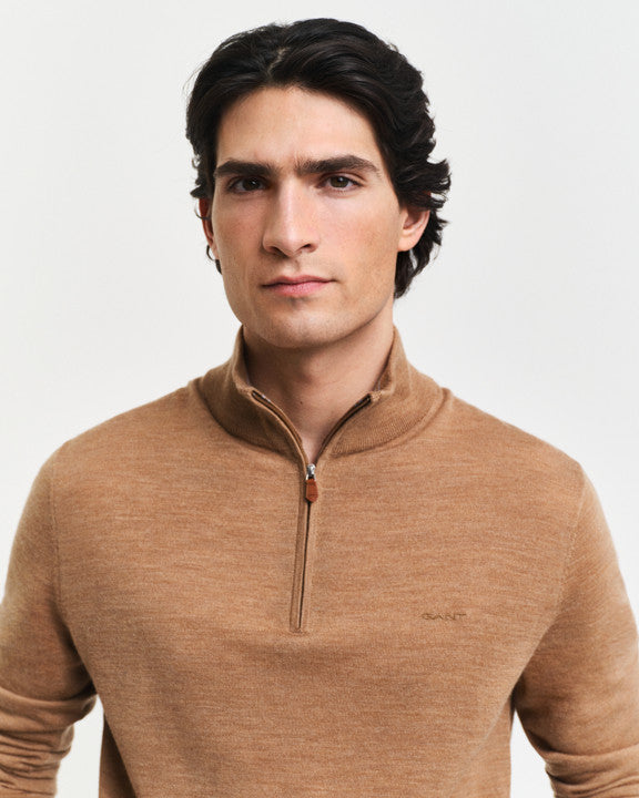 Ekstrafine Merino Wool Half-Zip