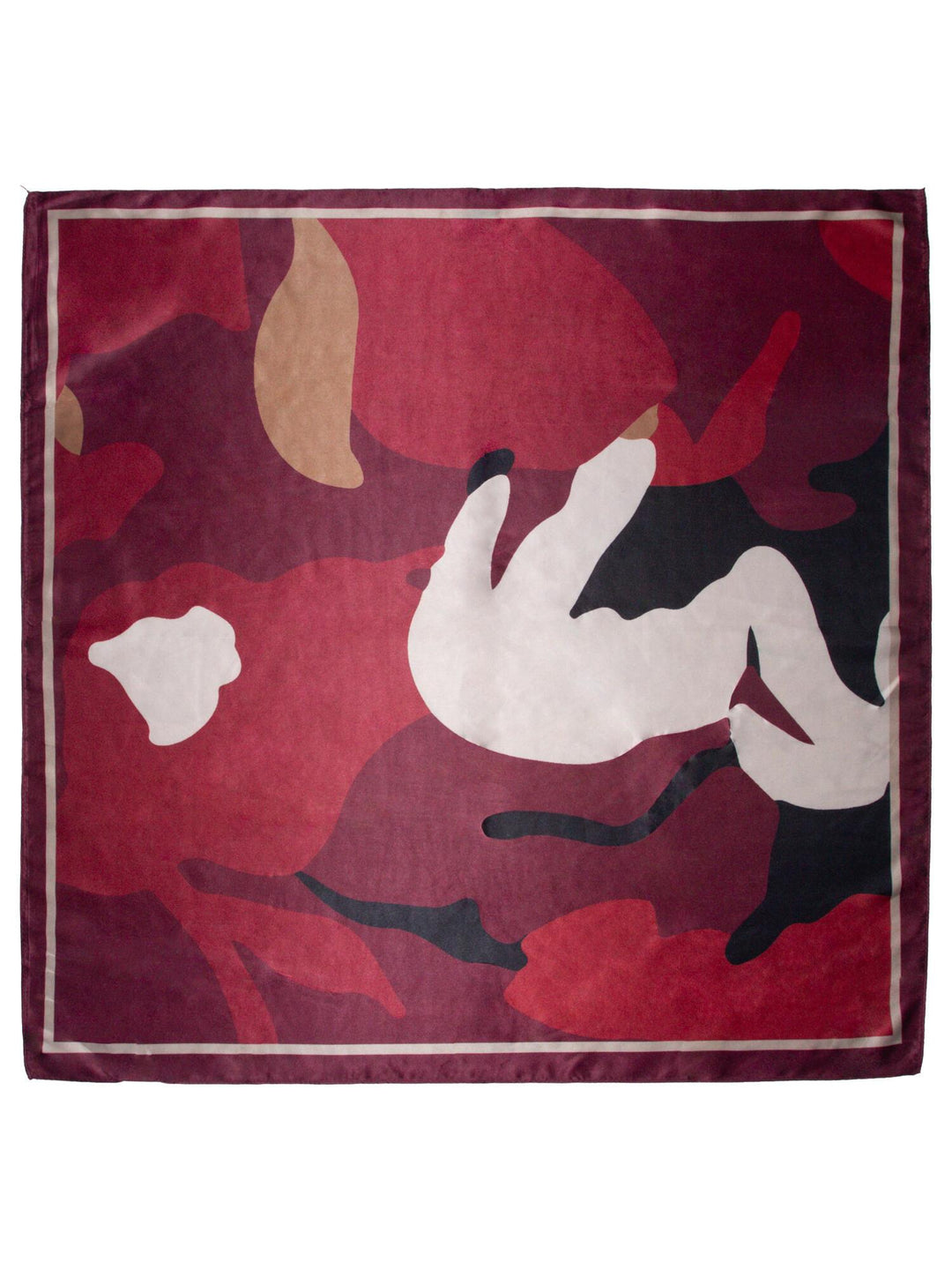 Skjerf svømmende  70x70cm