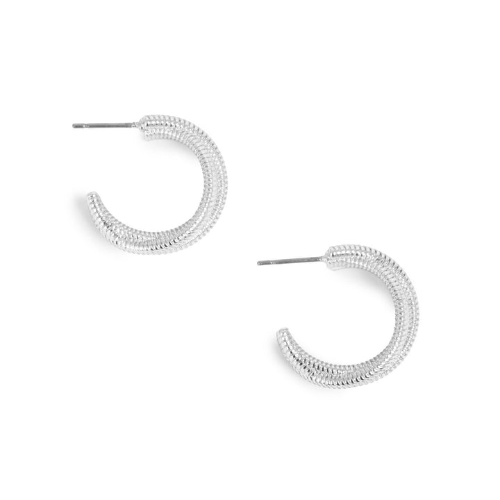 Tone Damli - Sweet Fever Silver Hoops