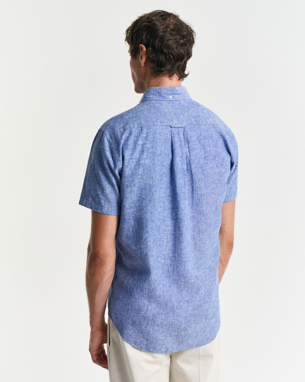 Reg Cotton Linen SS Shirt