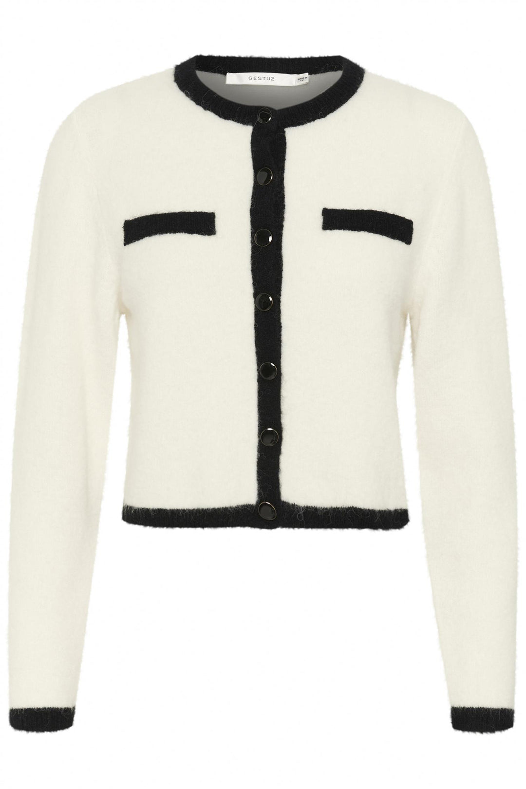 Gzalpha Ls Contrast Cardigan