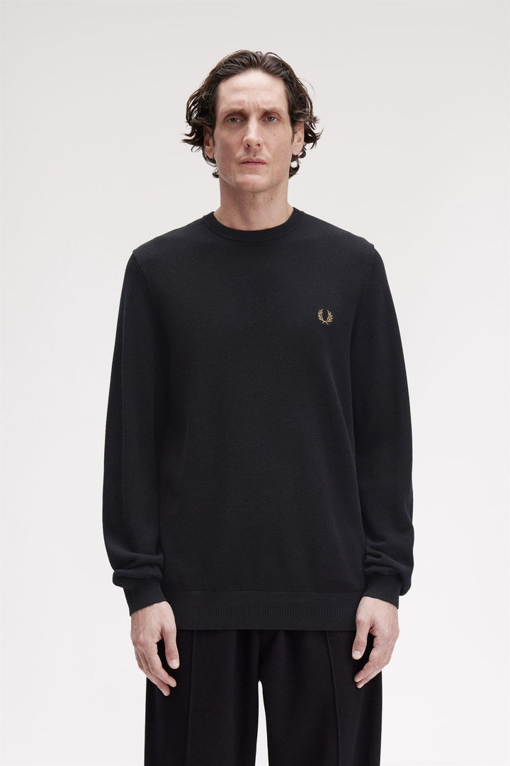 Pique stitch jumper