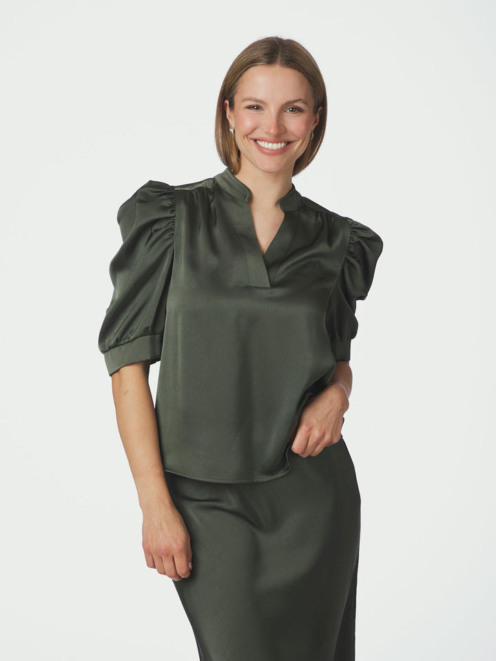 Roella Heavy Sateen Blouse