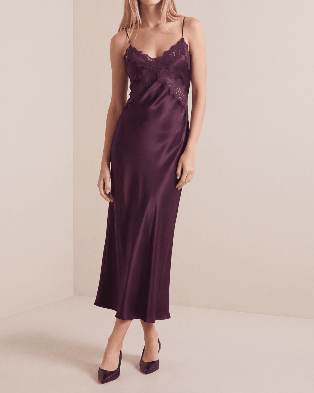 Satin Slip Dress