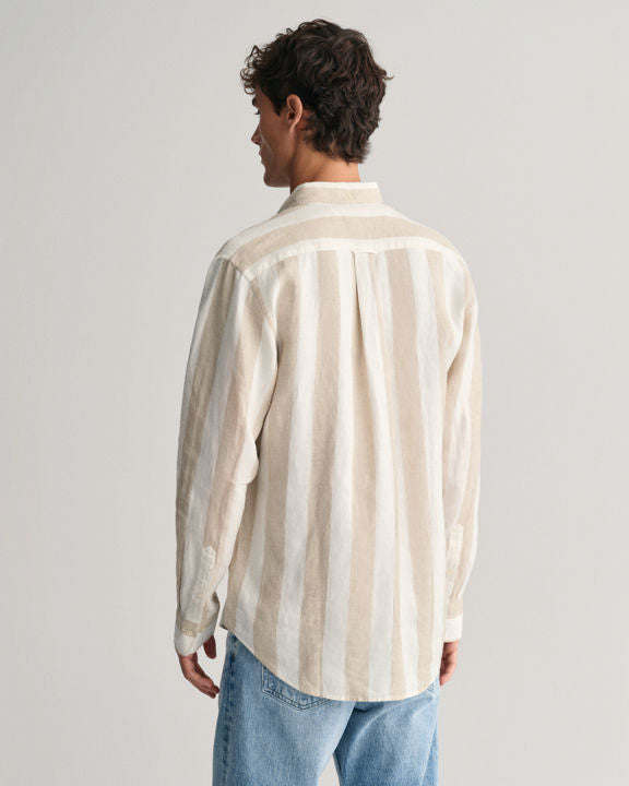 Bold Stripe Linen Shirt