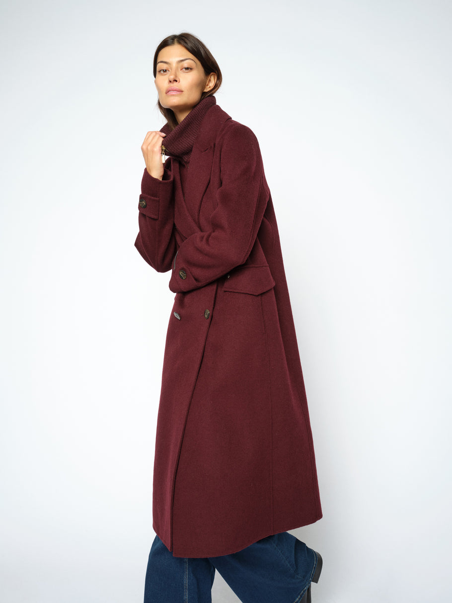Mmalva Loisa Mock Neck Coat