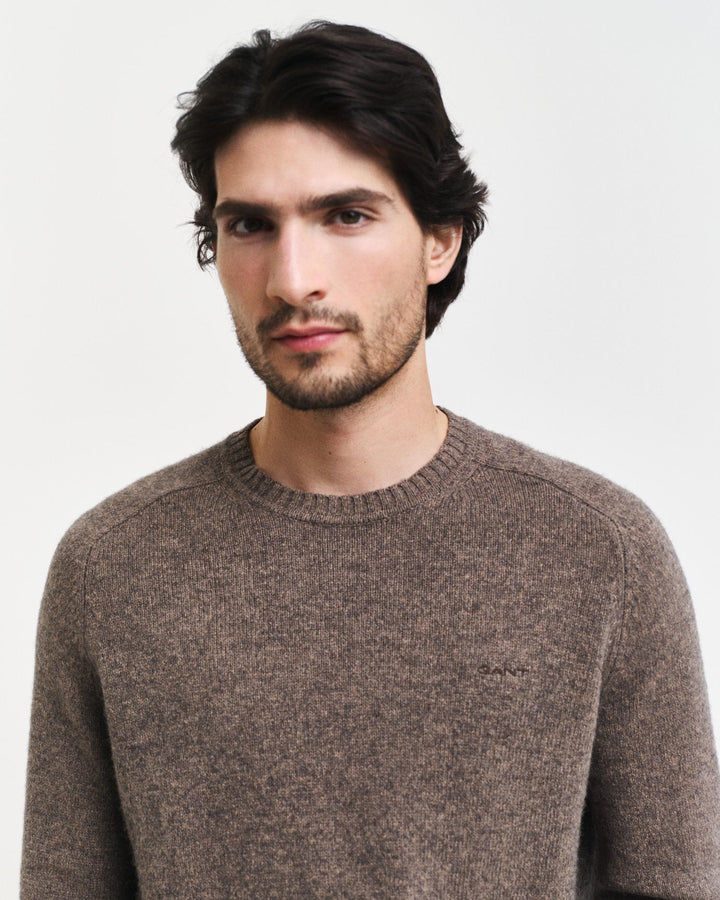 Wool Blend C-Neck