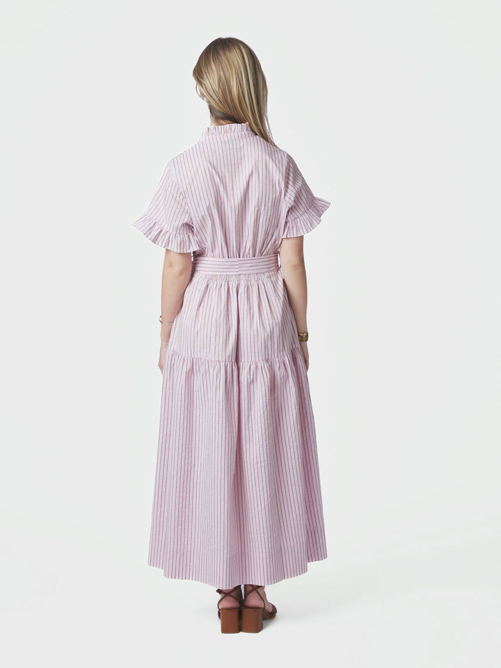 Nessie Structure Stripe Dress