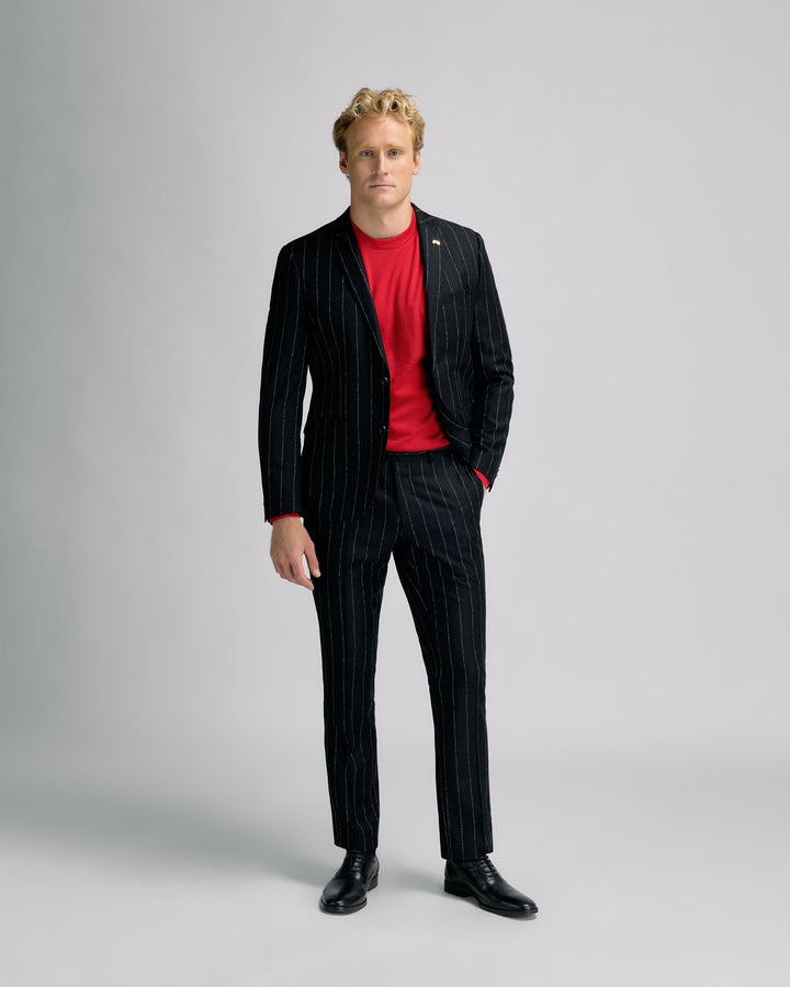 DB White Red Stripe Jacket