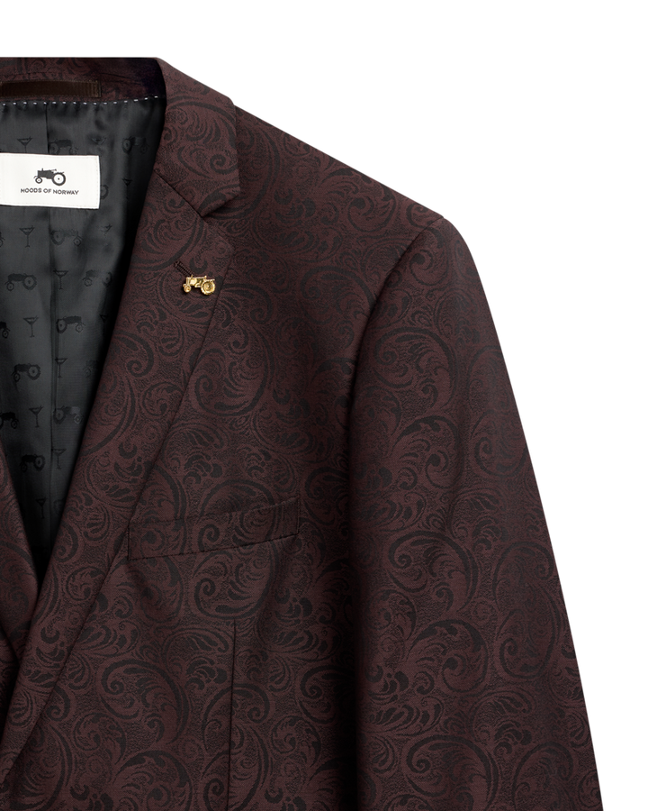 Paisley Jacket Purple S