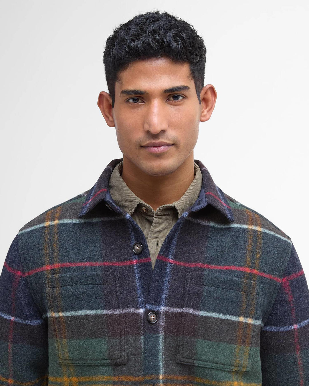 Chapter Tailored Check Overshirt