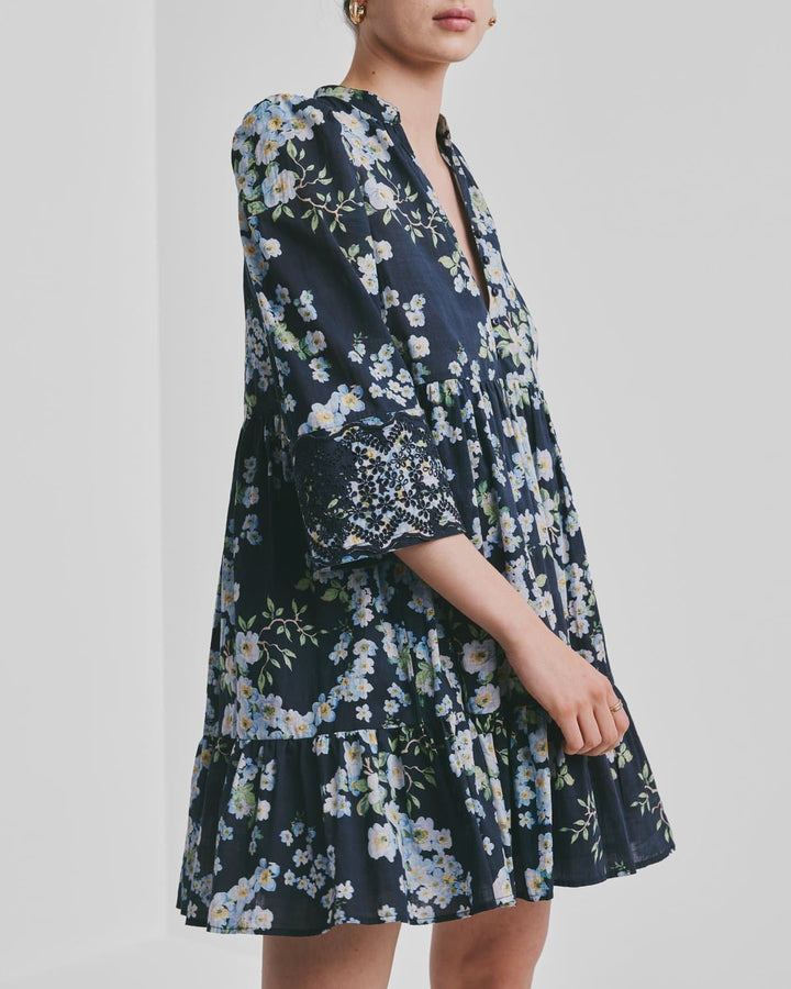Cotton Slub Tunic Dress