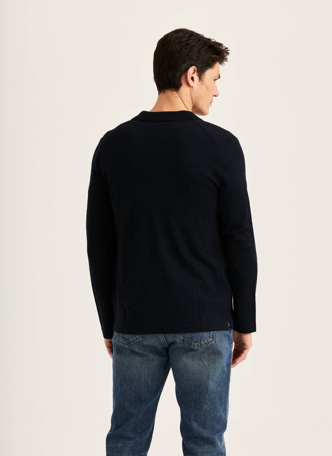 Merino shirt cardigan