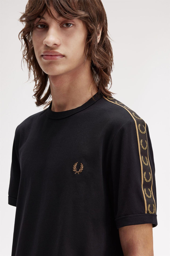 CONTRAST TAPE RINGER TEE