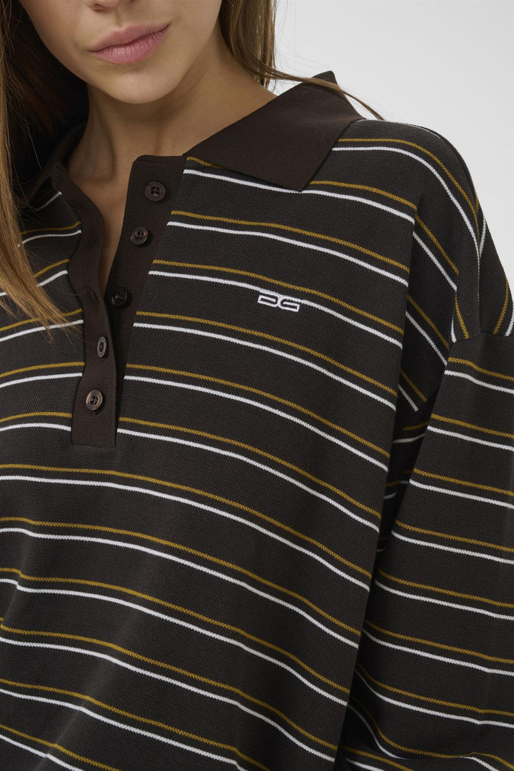 GZpilova Long Sleeve Polo Tee