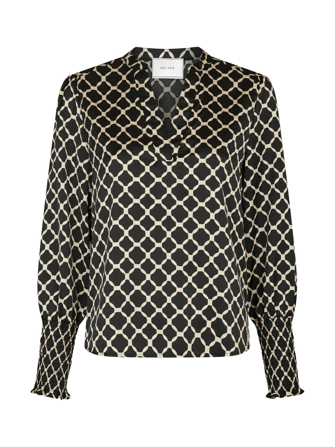 Landa Tile Print Blouse