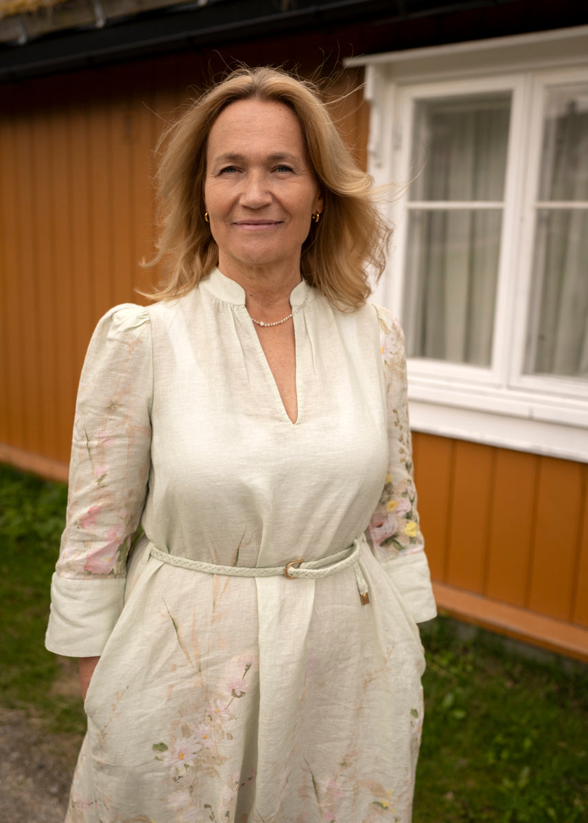 Linen Shift Dress