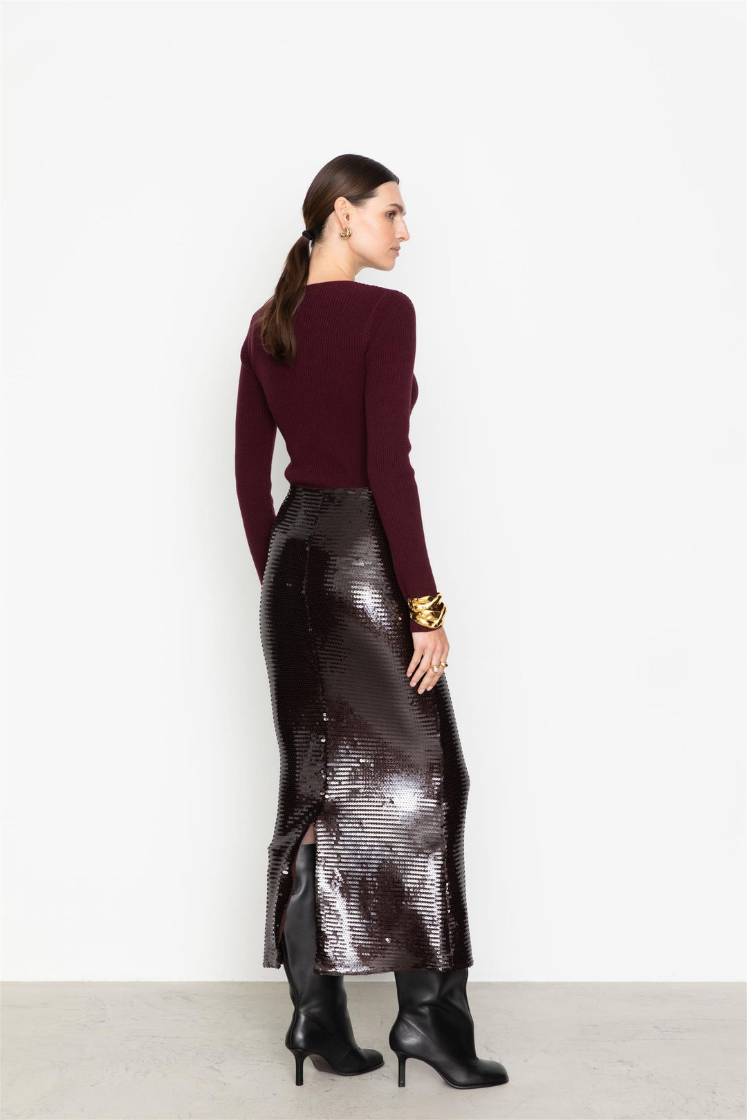 Eclipse Sequin Skirt