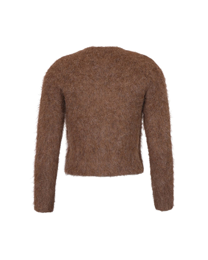 Hairy Knit Jacket