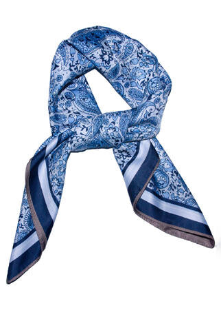 Dobbeltside Paisley Skjerf