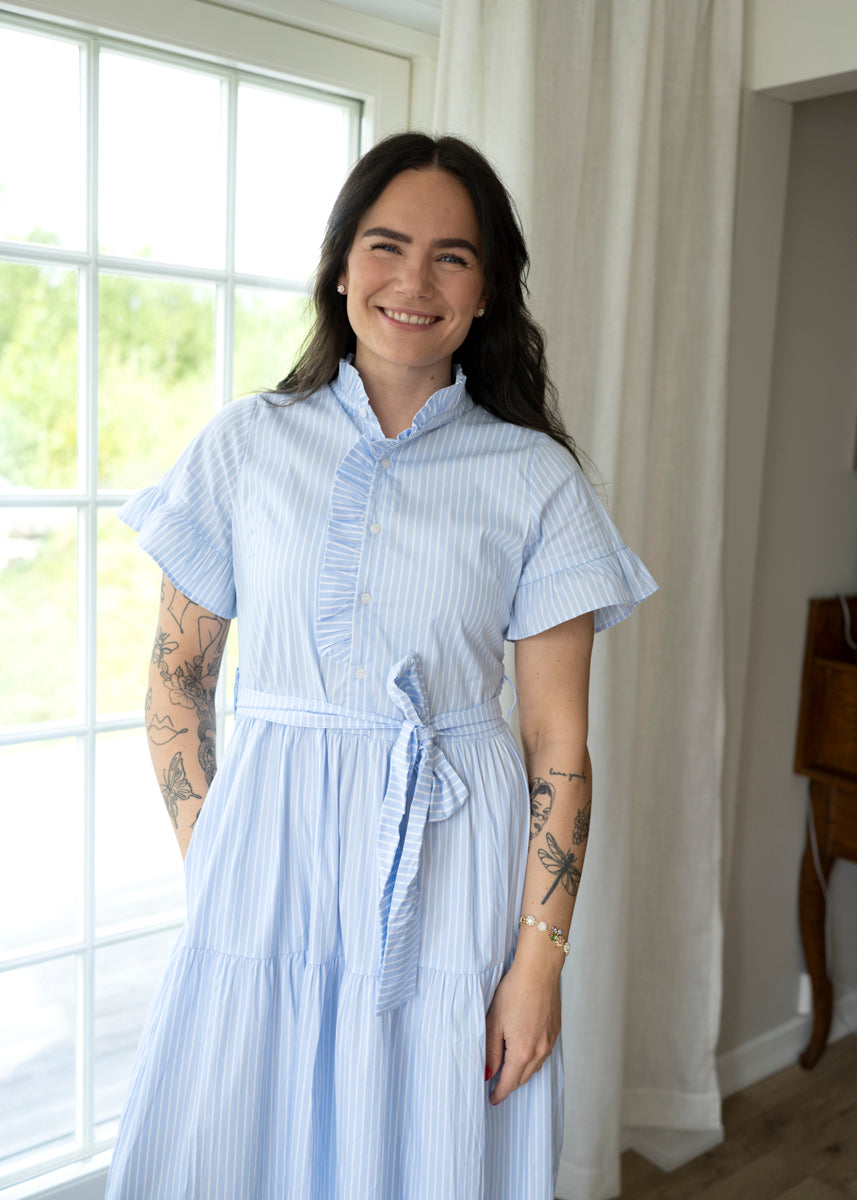 Nellie Soft Stripe Dress