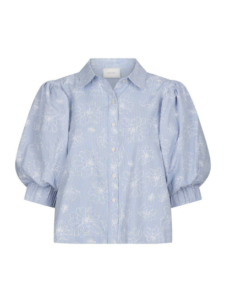 Etta Flower Stripe Shirt