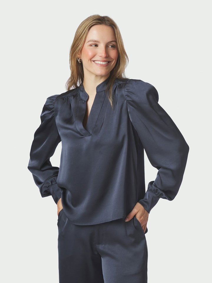 Rosslyn Heavy Sateen Blouse