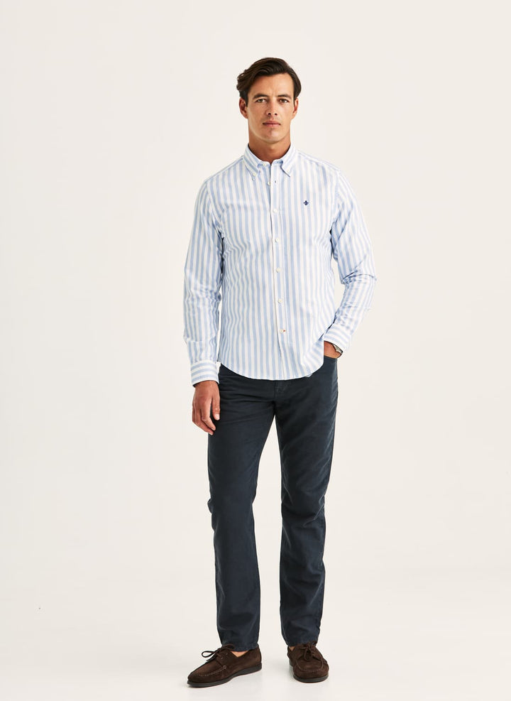 Douglas Oxford Stripe Shirt Slim fit