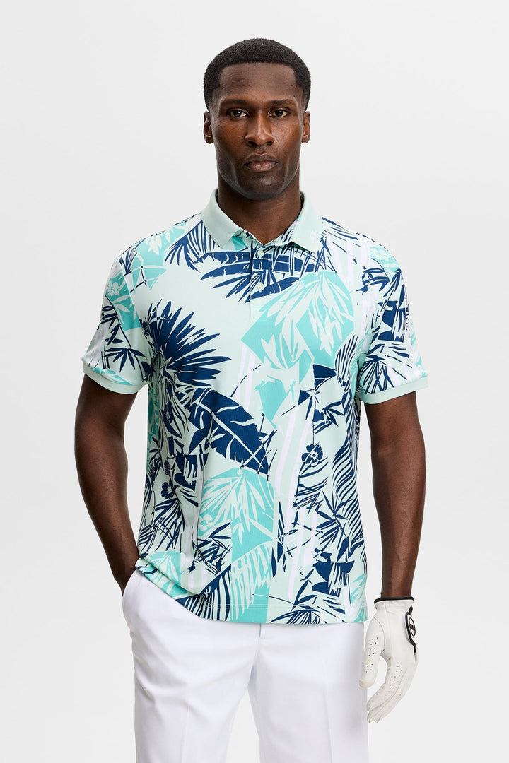 Tour Tech Print Polo